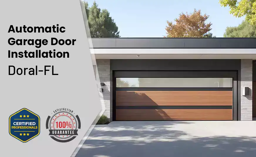 Automatic Garage Door Installation  Doral-FL 