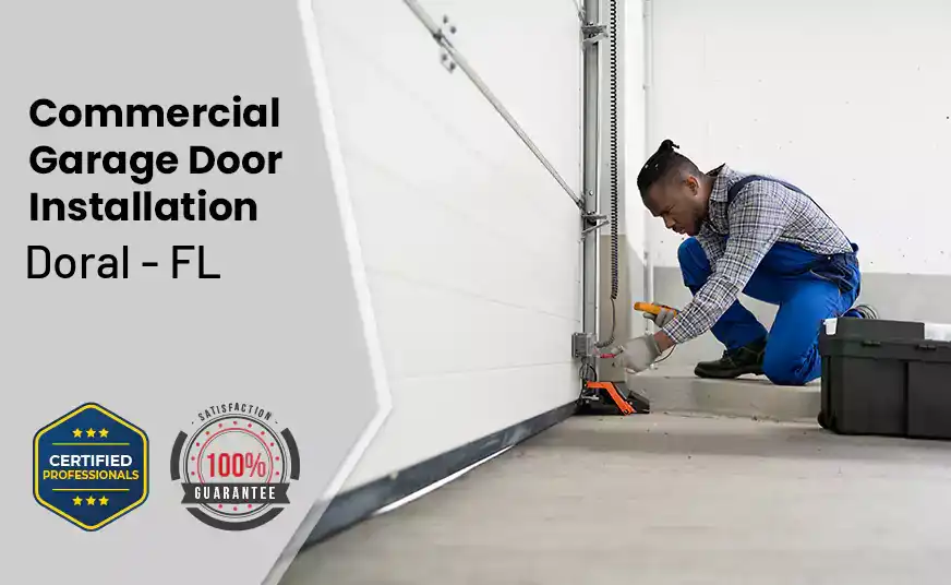 commercial garage door installation Doral - FL 