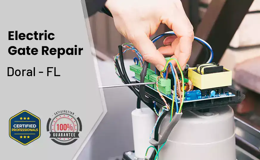 Electric Gate Repair Doral - FL 
