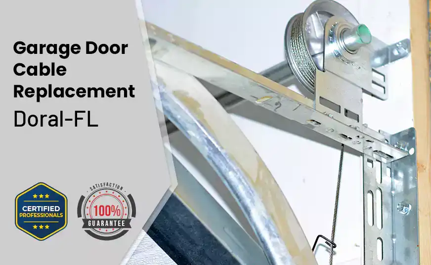 Garage Door Cable Replacement Doral-FL 