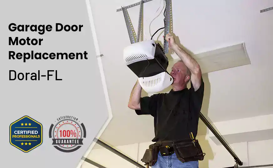 Garage Door Motor Replacement Doral-FL 