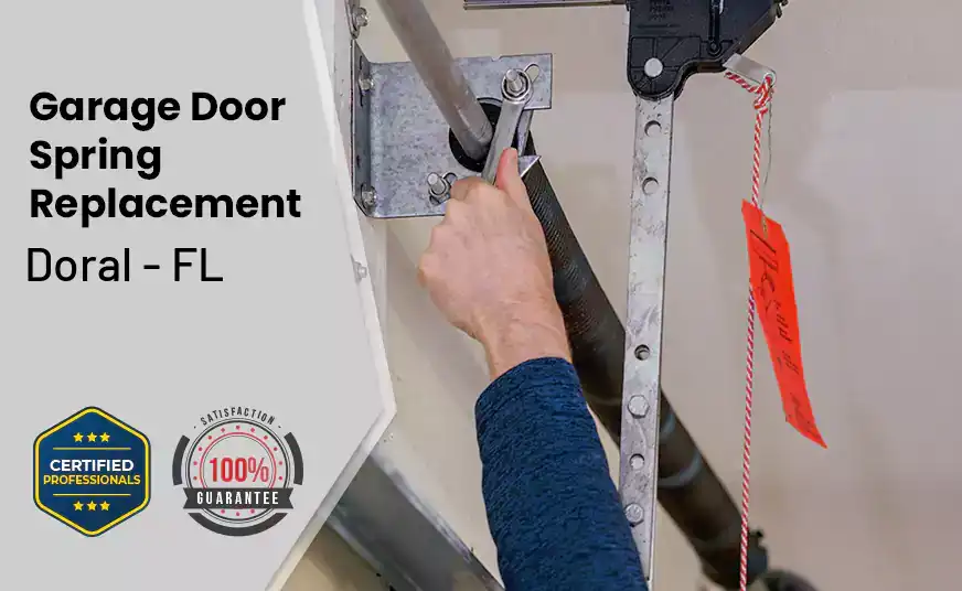 Garage Door Spring Replacement Doral - FL 