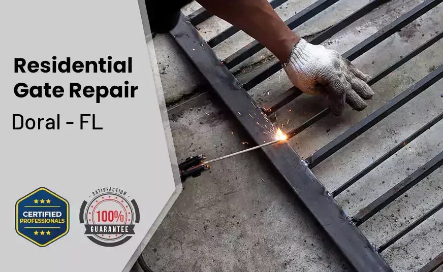 Residential Gate Repair Doral - FL 