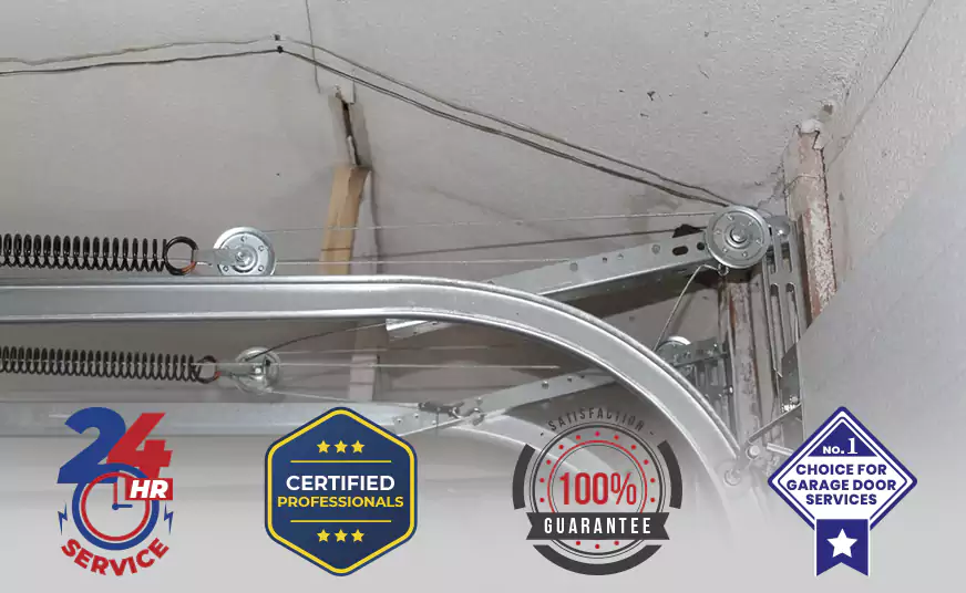 Overhead Garage Door Pulley Cable Replacement in Doral, FL